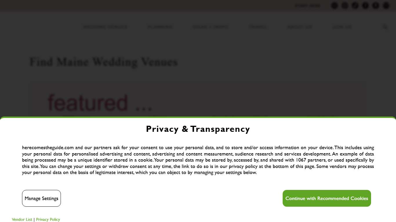 Find Maine Wedding Venues - See 2026 Prices